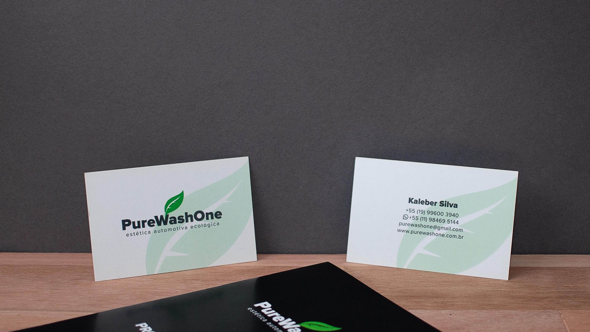 Business cards with a clean and exclusive feel.      